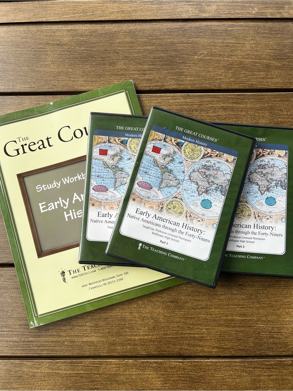 The Great Courses Early American History | 6 DVD Set + Workbook